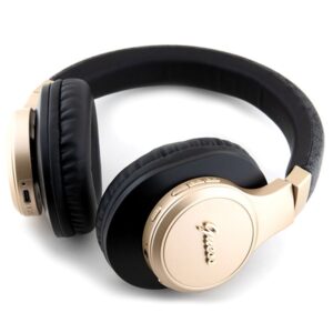 Guess Bluetooth on-ear headphones GUBH604GEMK juodos spalvos 4G Script - Image 2