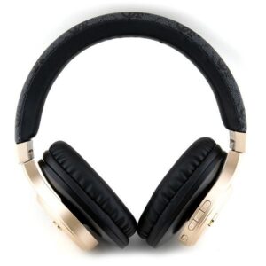 Guess Bluetooth on-ear headphones GUBH604GEMK juodos spalvos 4G Script - Image 3