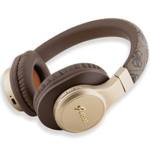 Guess Bluetooth on-ear headphones GUBH604GEMW brown 4G Script - Image 3