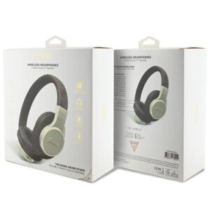 Guess Bluetooth on-ear headphones GUBH604GEMW brown 4G Script - Image 4