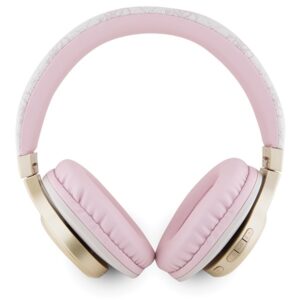 Guess Bluetooth on-ear headphones GUBH604GEMP pink 4G Script - Image 3