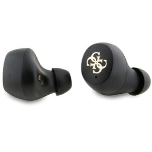 Guess Bluetooth Headphones GUTWSP4EGP TWS + ENC Docking Station Pink 4G Metal - Image 5