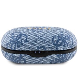Guess Bluetooth Headphones GUTWSP4EGB TWS + ENC Docking Station Blue 4G Metal - Image 2