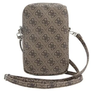 Guess Bag GUWBZP4GFTSW brown Zip 4G Triangle - Image 4