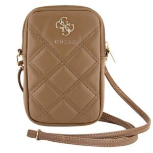 Guess Bag GUWBZPSQSSGW brown Zip Quilted 4G - Image 2