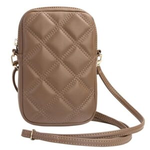 Guess Bag GUWBZPSQSSGW brown Zip Quilted 4G - Image 4