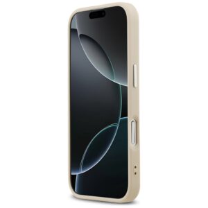 Guess Triangle Logo MagSafe Dėklas skirtas Apple iPhone 17 Beige - Image 5