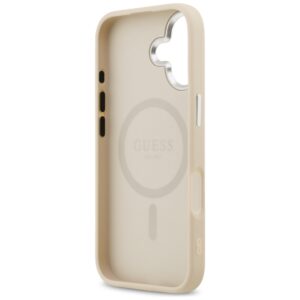 Guess Triangle Logo MagSafe Dėklas skirtas Apple iPhone 17 Beige - Image 7