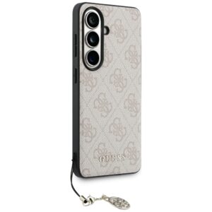 Dėklas Guess 4G Classic Logo Charm MagSafe skirtas Samsung Galaxy S26 pink - Image 3