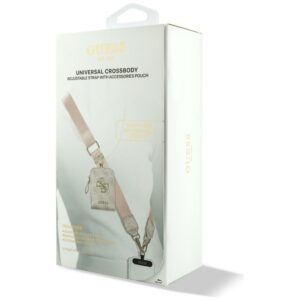 Universal lanyard with wallet Guess 4G Metal Logo pink - Image 6