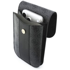 Phone bag Guess 4G & Classic Logos Stripe Strap black - Image 3
