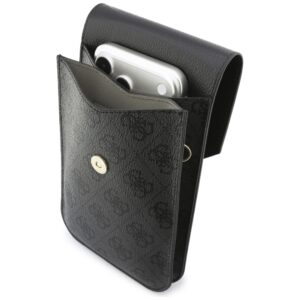Phone bag Guess Graines 4G & Classic Logos black - Image 3