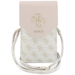 Phone bag Guess Graines 4G & Classic Logos pink - Image 1