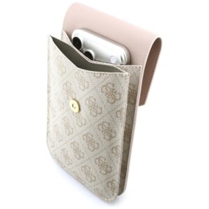 Phone bag Guess Graines 4G & Classic Logos pink - Image 3