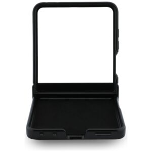 Guess Magnetic Ring Stand Grained Classic Logo MagSafe case for Samsung Galaxy Z Flip8 beige - Image 6