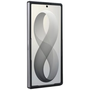 Dėklas Guess Magnetic Ring Stand Grained Classic Logo MagSafe for Samsung Galaxy Z Fold8 Ultra beige - Image 5