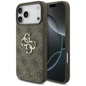 Dėklas Guess 4G Big Logo skirtas iPhone 18 Pro / iPhone 17 Pro Max brown