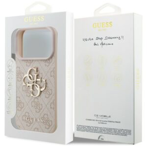 Dėklas Guess 4G Big Logo skirtas iPhone 18 Pro / iPhone 17 Pro Max pink - Image 8
