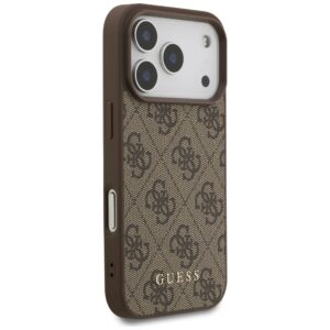 Dėklas Guess 4G Classic skirtas iPhone 18 Pro / iPhone 17 Pro brown - Image 4