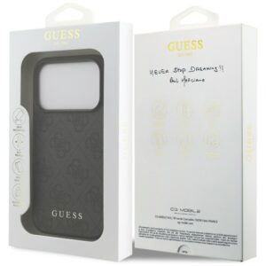 Dėklas Guess 4G Classic skirtas iPhone 18 Pro / iPhone 17 Pro black - Image 8