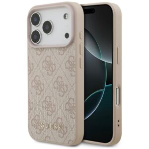 Dėklas Guess 4G Classic skirtas iPhone 18 Pro / iPhone 17 Pro pink