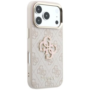 Dėklas Guess 4G & Big Resin Logo skirtas iPhone 18 Pro pink - Image 4