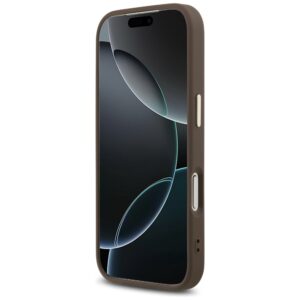 Dėklas Guess 4G Big 4G Classic Logo skirtas iPhone 18 Pro / iPhone 17 Pro brown gold - Image 5