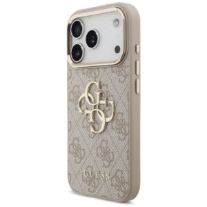 Dėklas Guess 4G Big 4G Classic Logo skirtas iPhone 18 / iPhone 17 Pro pink gold - Image 2