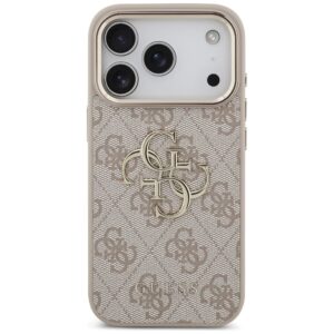 Dėklas Guess 4G Big 4G Classic Logo skirtas iPhone 18 / iPhone 17 Pro pink gold - Image 3