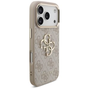 Dėklas Guess 4G Big 4G Classic Logo skirtas iPhone 18 / iPhone 17 Pro pink gold - Image 4