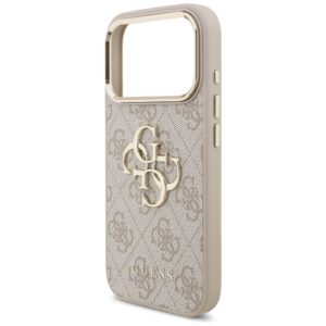 Dėklas Guess 4G Big 4G Classic Logo skirtas iPhone 18 / iPhone 17 Pro pink gold - Image 6