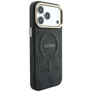 Guess Embossed 4G Classic MagSafe dėklas skirtas iPhone 18 Pro Max / iPhone 17 Pro Max black - Image 4