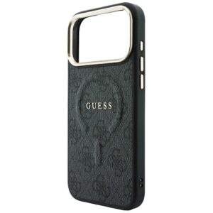 Guess Embossed 4G Classic MagSafe dėklas skirtas iPhone 18 Pro Max / iPhone 17 Pro Max black - Image 6