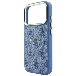 Guess Embossed 4G Classic MagSafe dėklas skirtas iPhone 18 Pro / iPhone 17 Pro blue - Image 6