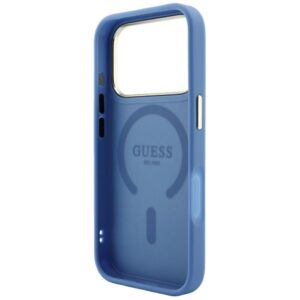 Guess Embossed 4G Classic MagSafe dėklas skirtas iPhone 18 Pro Max / iPhone 17 Pro Max blue - Image 7
