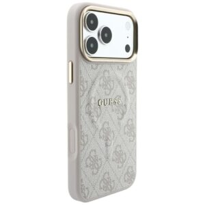Guess Embossed 4G Classic MagSafe Dėklas skirtas iPhone 18 Pro / iPhone 17 Pro Pink - Image 4