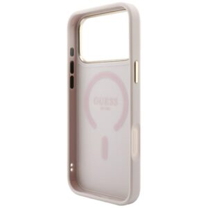Guess Embossed 4G Classic MagSafe Dėklas skirtas iPhone 18 Pro Max / iPhone 17 Pro Max Pink - Image 7