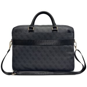 Torba Guess 4G Round 4G & Classic Logos Stripe 16” juodos spalvos - Image 2