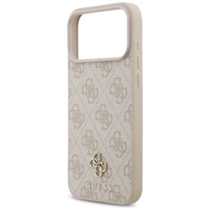 Dėklas Guess 4G Small Classic Logo MagSafedo Apple iPhone 18 Pro Max / 17 Pro Max rožinės spalvos - Image 6