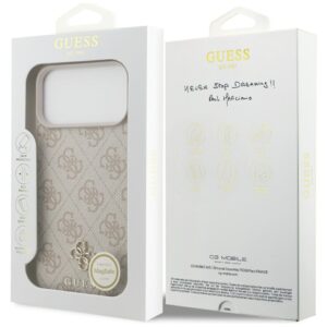 Dėklas Guess 4G Small Classic Logo MagSafedo Apple iPhone 18 Pro Max / 17 Pro Max rožinės spalvos - Image 8
