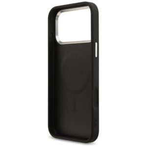 Dėklas Guess 4G Triangle Logo MagSafe skirtas Apple iPhone 18 Pro Max / 17 Pro Max juodos spalvos sidabro spalvos - Image 7