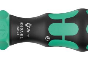 Wera 838 RA-R L Vienas suktuvas Tiesusis atsuktuvas
