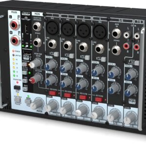 Behringer PMP500MP3 garsų maišiklis 8 kanalai Juoda - Image 3