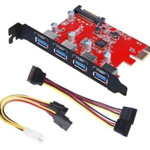Inateck KTU3FR-4P sąsajos plokštė / adapteris Vidinis USB 3.2 Gen 1 (3.1 Gen 1) - Image 1