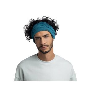 Buff Lightweight Merino Wool Daugiafunkcinis šalikas Mėlynas - Image 2