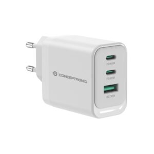 Conceptronic ALTHEA21W65 mobiliojo įrenginio kroviklis Universalus Balta AC Spartusis įkrovimas Vidaus - Image 1