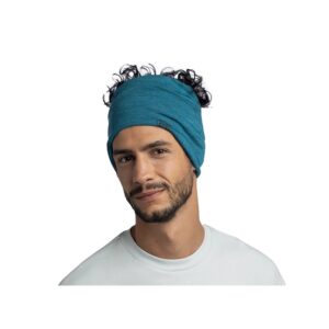 Buff Lightweight Merino Wool Daugiafunkcinis šalikas Mėlynas - Image 3