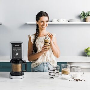 Ninja CREAMi Deluxe 0,709 L 800 W Juoda, Sidabras - Image 3
