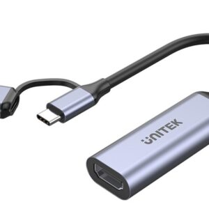 Vaizdo įrašo graibštas Unitek USB-C/A, 4K HDMI 1.4b