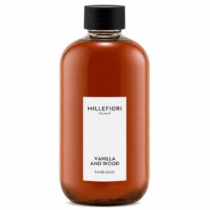 Lazdelių kvapų difuzoriaus papildymas 250 ml VANILLA & WOOD MILLEFIORI